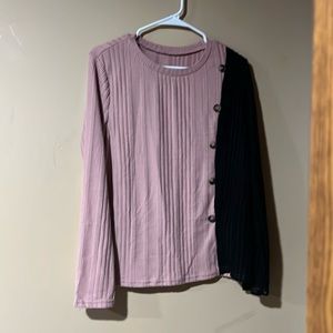 Womens Shein Long Sleeve Blouse